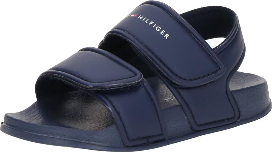 TOMMY HILFIGER Open schoenen navy cranberry wit