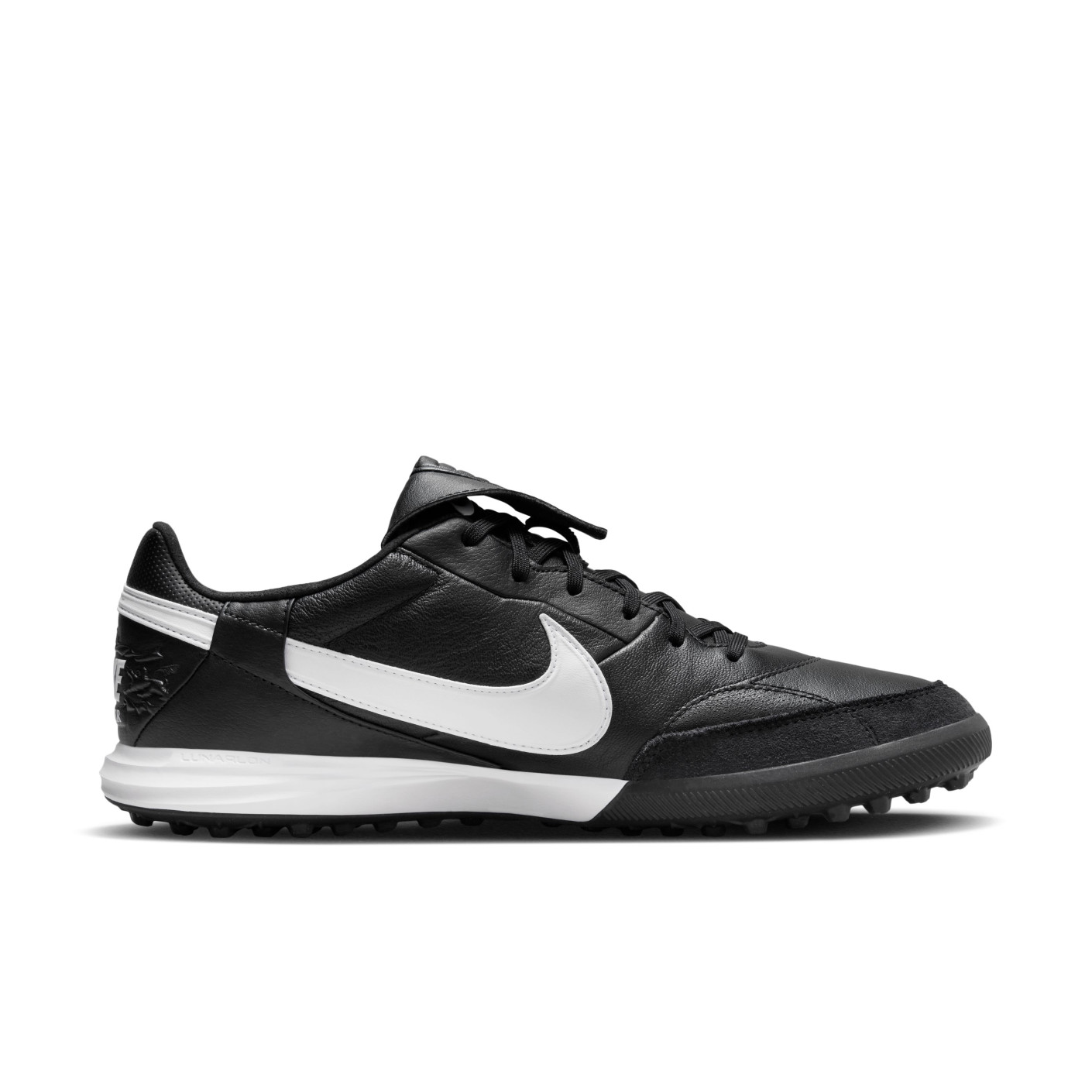 Nike Premier III Turf Voetbalschoenen (TF) Zwart Wit Zwart