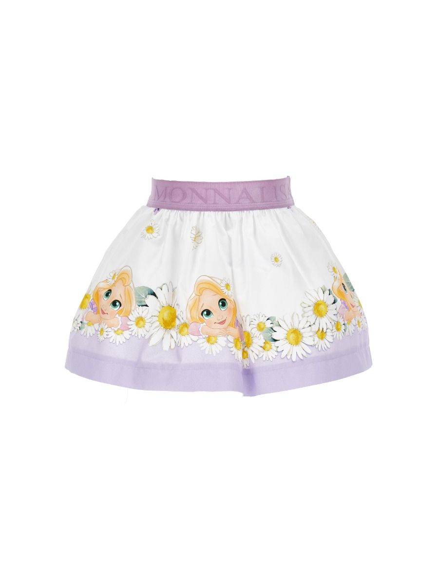 Monnalisa Rapunzel Poplin Skirt