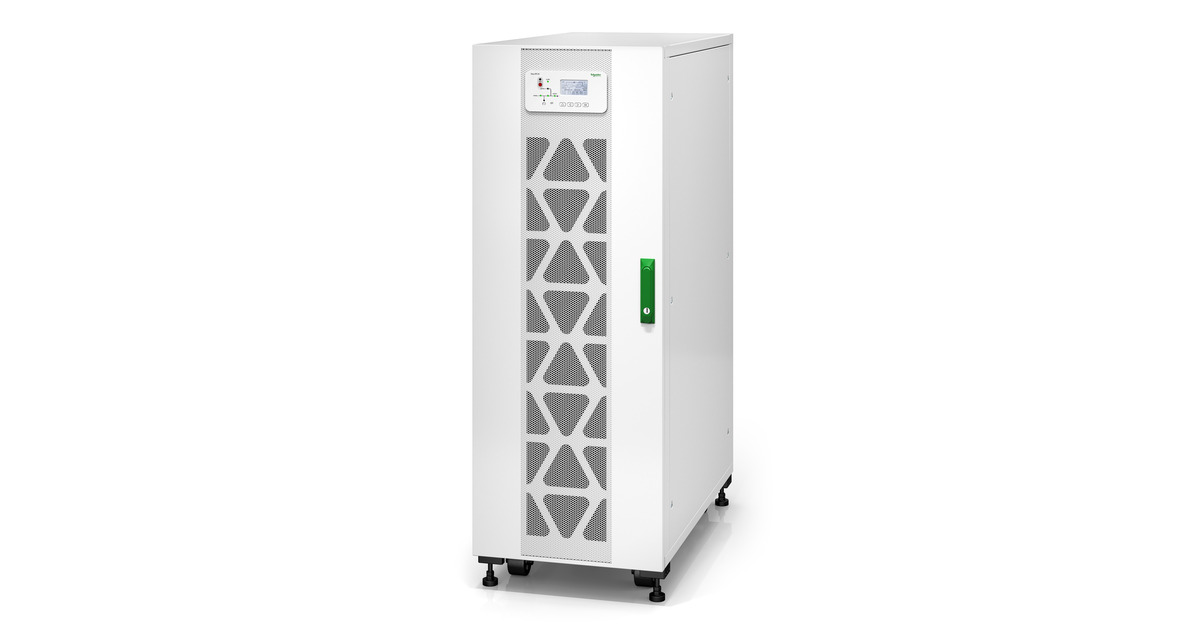 APCEasy UPS 3S 30 kVA 400 V 3:3 met interne batterijen - 25 minuten runtime ups  (Wit,  30 kW, E3SUPS30KHB2)
