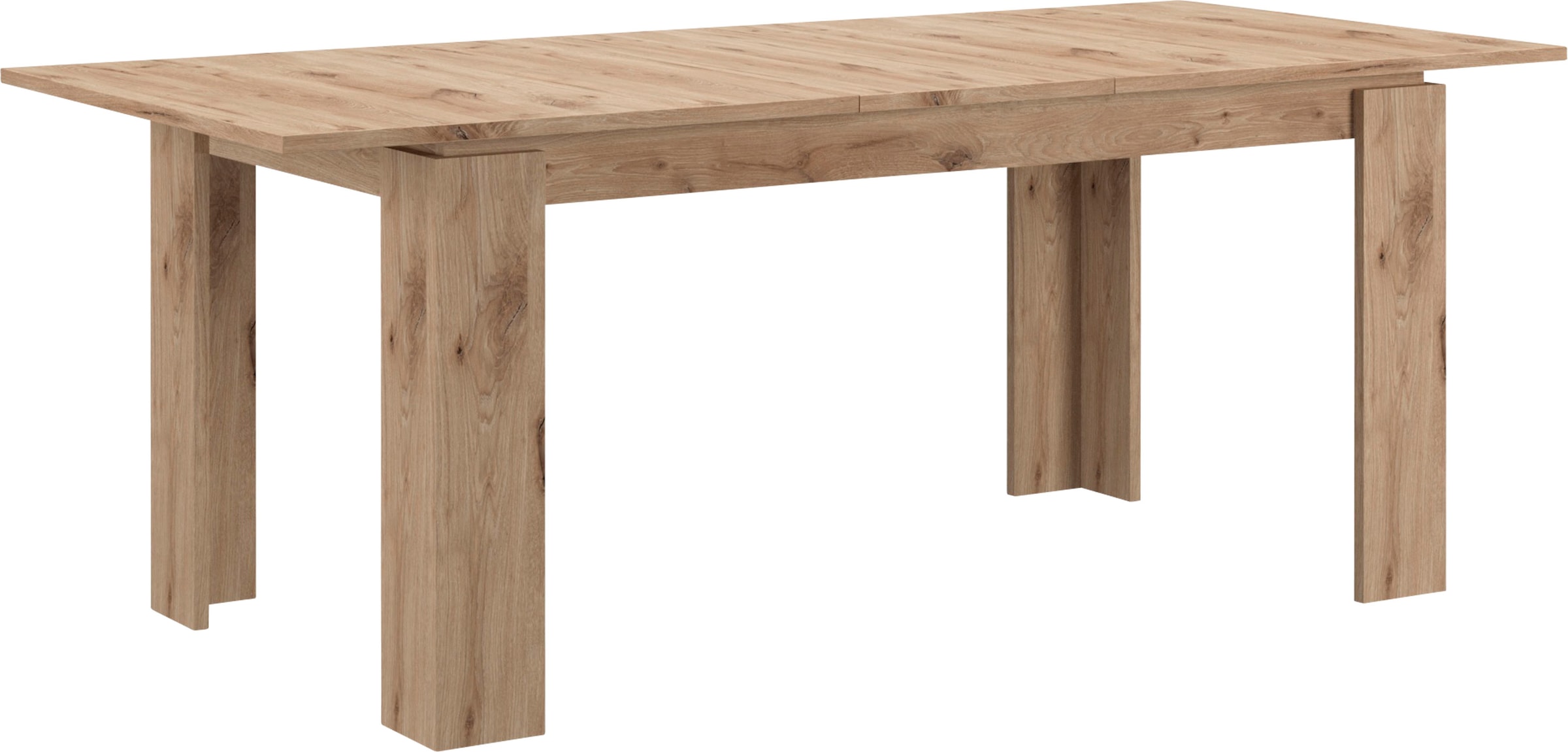 INOSIGN Esstisch »Kalmar, rechteckig, 160 cm ausziehbar auf 200 cm, inkl. Einlegeplatte« Esszimmertisch, Tisch, Küchentisch, dining table,