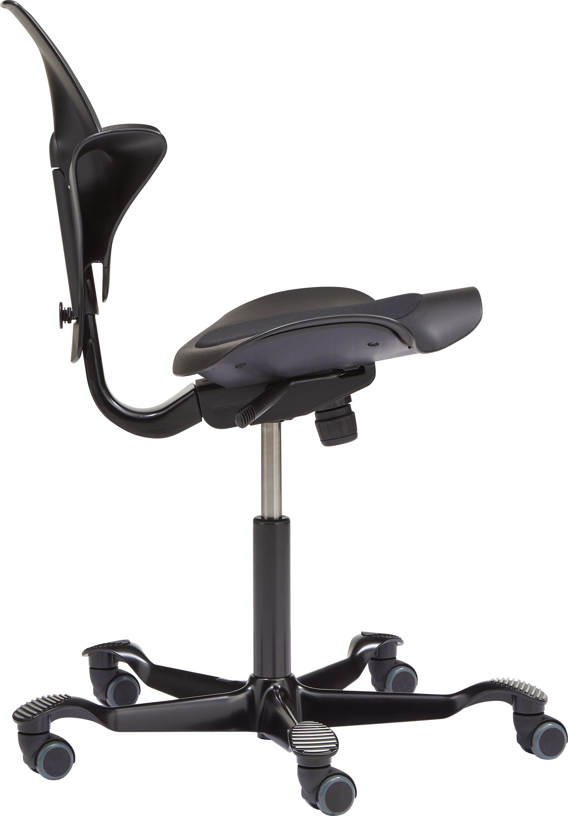 HAG CAPISCO PULS Bürostuhl - Schwarz / B: 73.0 cm x T: 73.0 cm x H: 85.5 cm