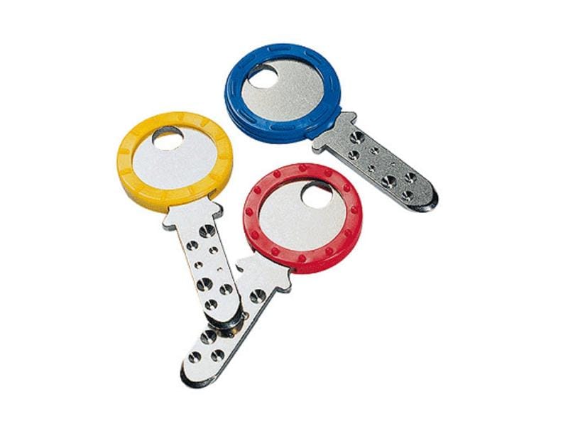 Robert Rieffel Schlüsselring 25 mm, 6 Stück, Mehrfarbig Ringe für Schlüssel