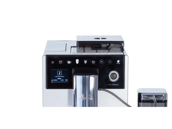 Melitta F63/0-201, Espressomaskine, 1,8 L, Kaffebønner, Indbygget kværn, 1400 W, Sølv