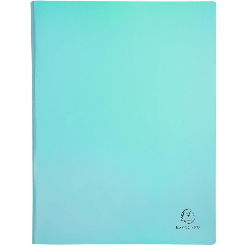 Protège-documents en polypropylène semi-rigide Aquarel PP 120 vues - A4 - Couleurs assorties