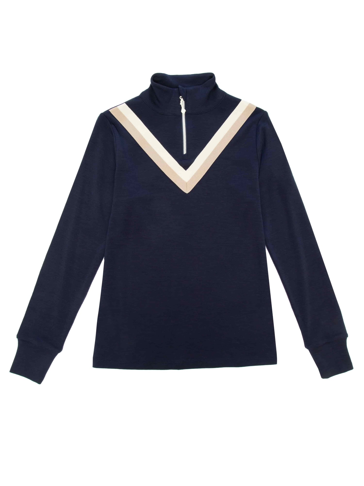WoolLand Skarslia Merino Half-zip, Barn<br> Ulltrøye i 100% permium merinoull!