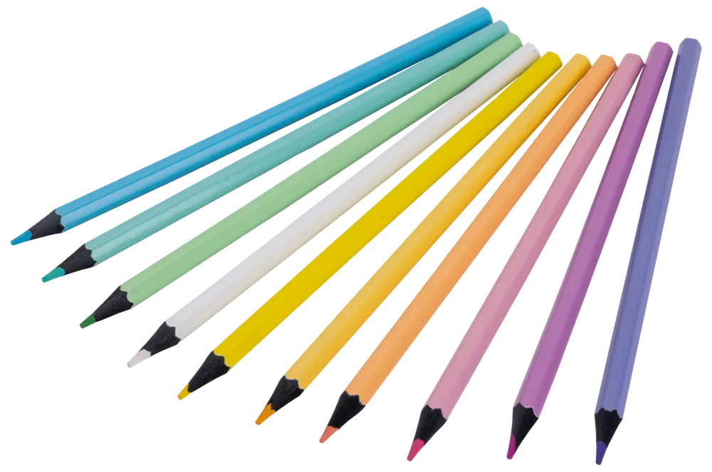 Sense Farveblyanter 10-pak - pastel