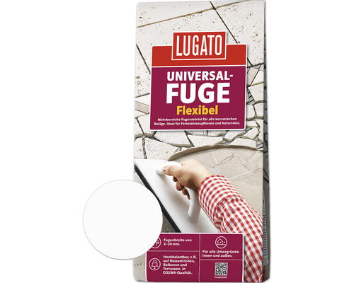 Lugato Universele Voegmortel Wit 5 kg