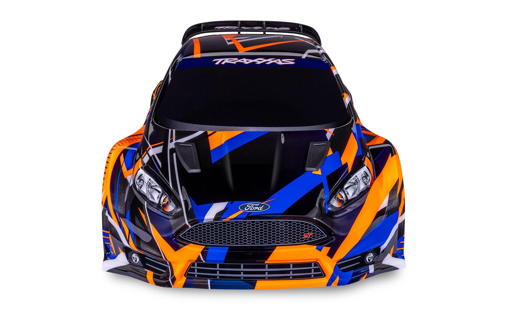 Rally Ford Fiesta ST VXL 4WD Orange, ARTR, 1:10<br>Robustes RC Rallyauto mit 3S Brushless Antrieb