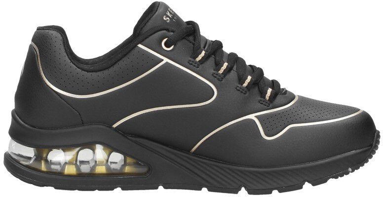 Skechers Uno 2 - Golden Trim zwart