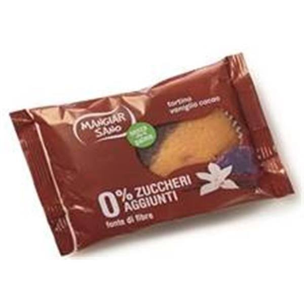Queque Baunilha E Cacau 0% Açúcar Adicionado