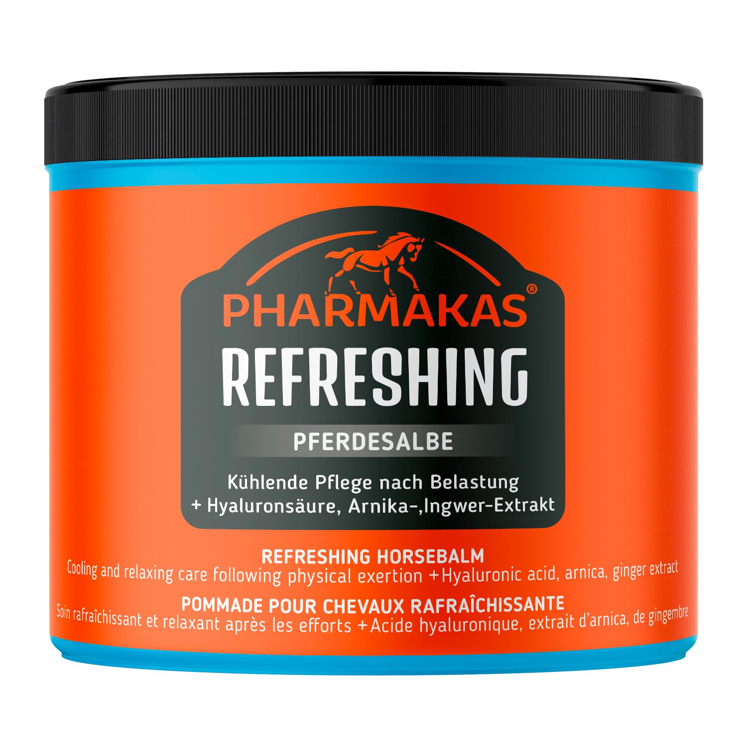 PHARMAKAS REFRESHING Massage-Pferdesalbe  - 500 ml