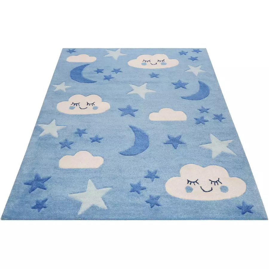 Smart Kids Kinderteppich LaLeLu blau