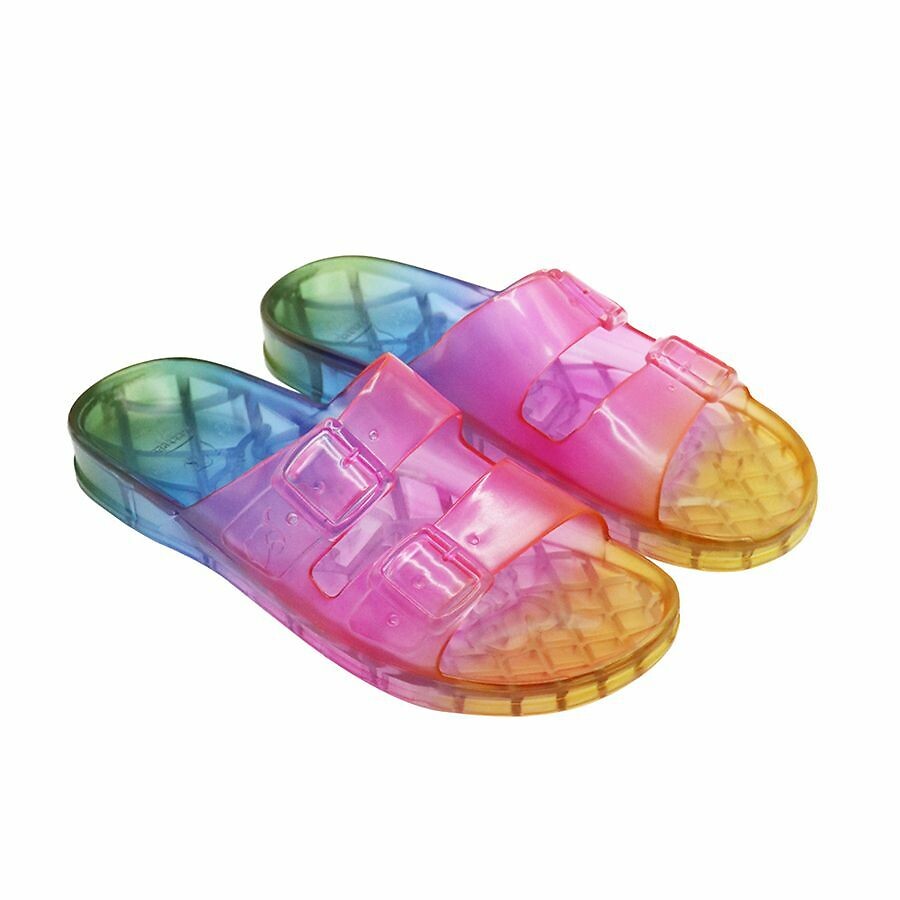 CACATOES<br>Mules transparentes com alça dupla Anjo
