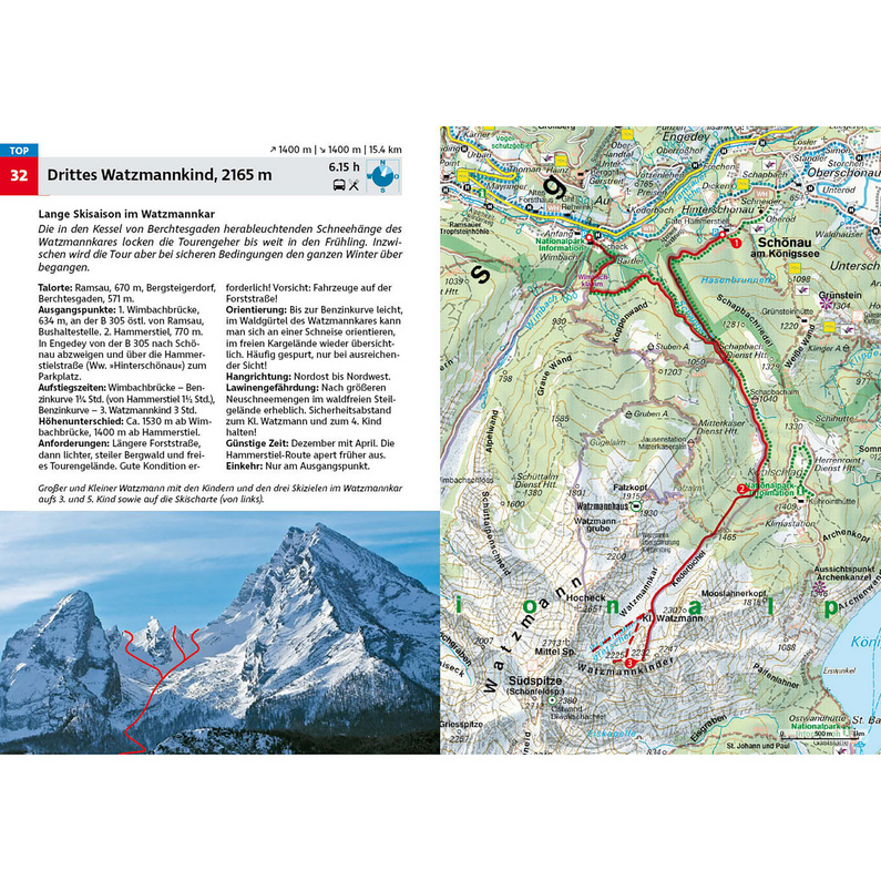 Rother Berchtesgadener, Chiemgauer Alpen Skitourenführer
