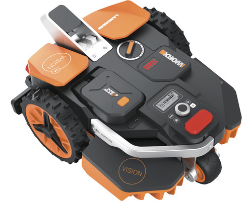 WORX 20V Landroid Vision M600 18cm/600m² accu robotmaaier met app, zonder begrenzingsdraad WR206E, inclusief 2Ah accu en laadstation