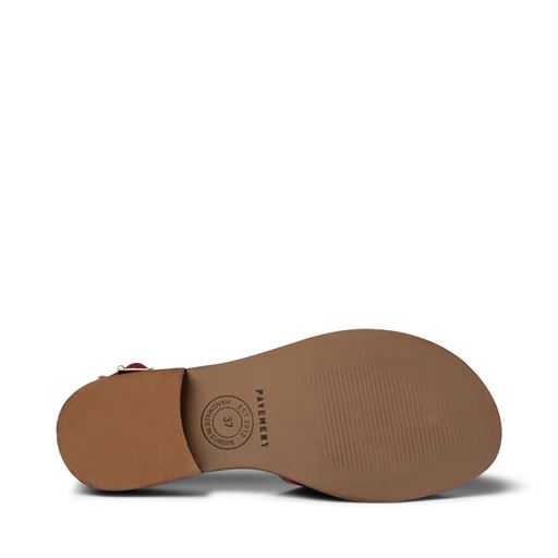 Pavement Kendra Sandaler, Red Patent, 36