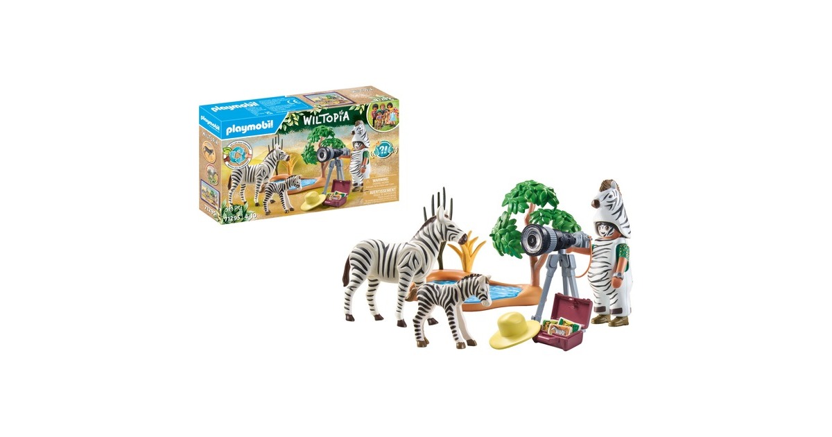 PLAYMOBILWiltopia - Onderweg met de dierenfotograaf Constructiespeelgoed