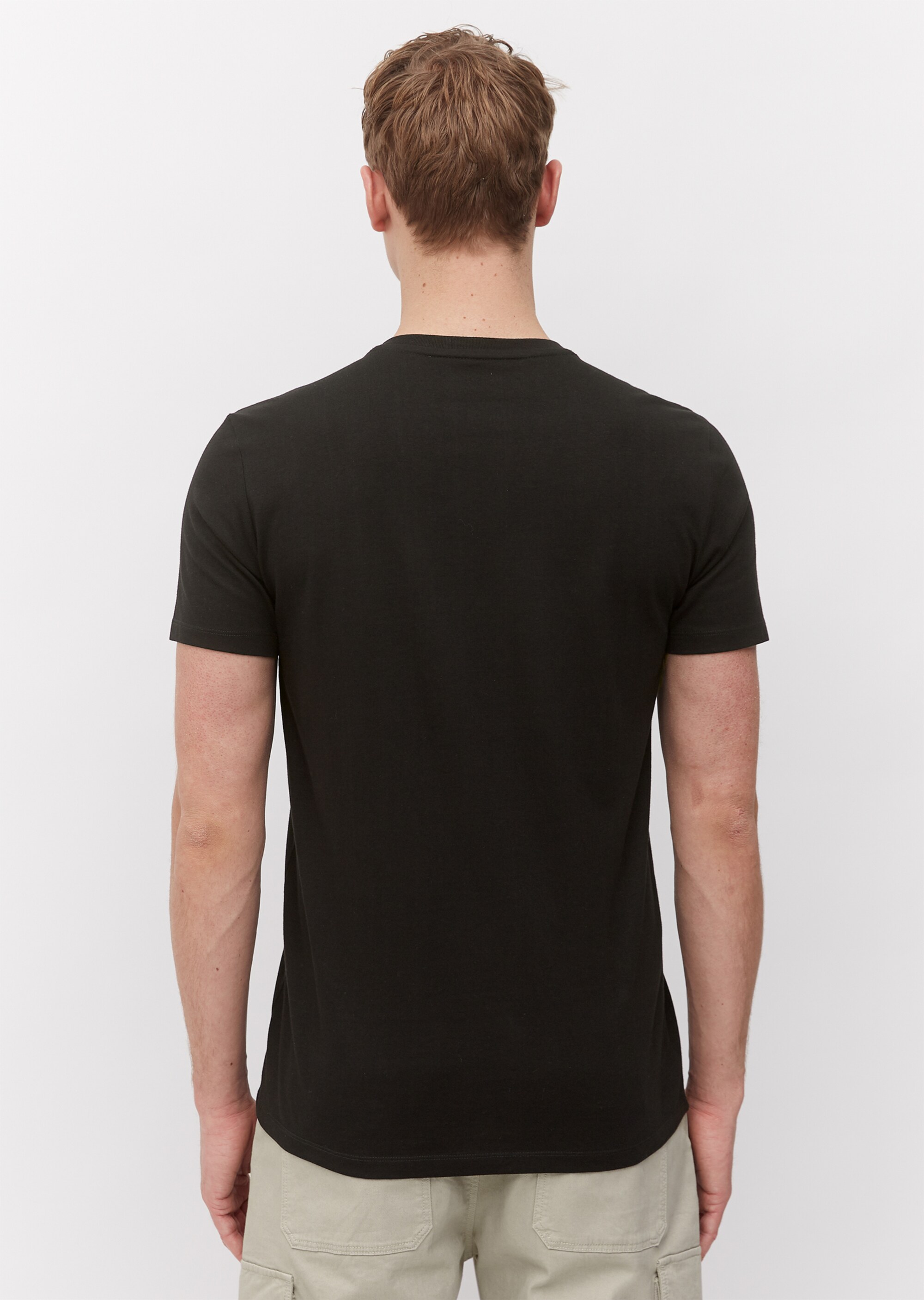 V-Neck-T-Shirt regular aus reinem Organic Cotton