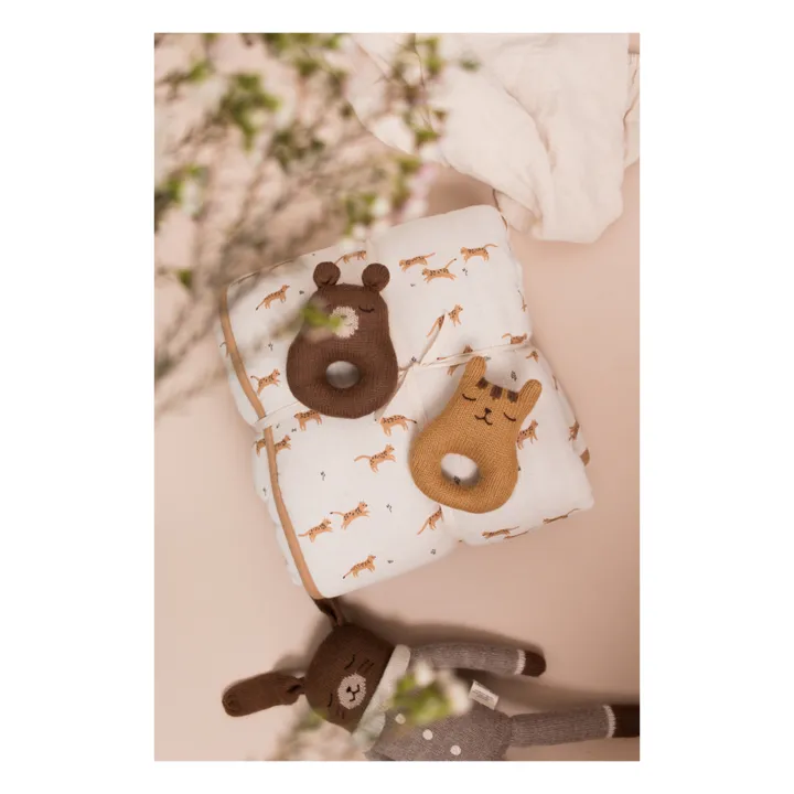 Main Sauvage Hochet Ourson | Brun