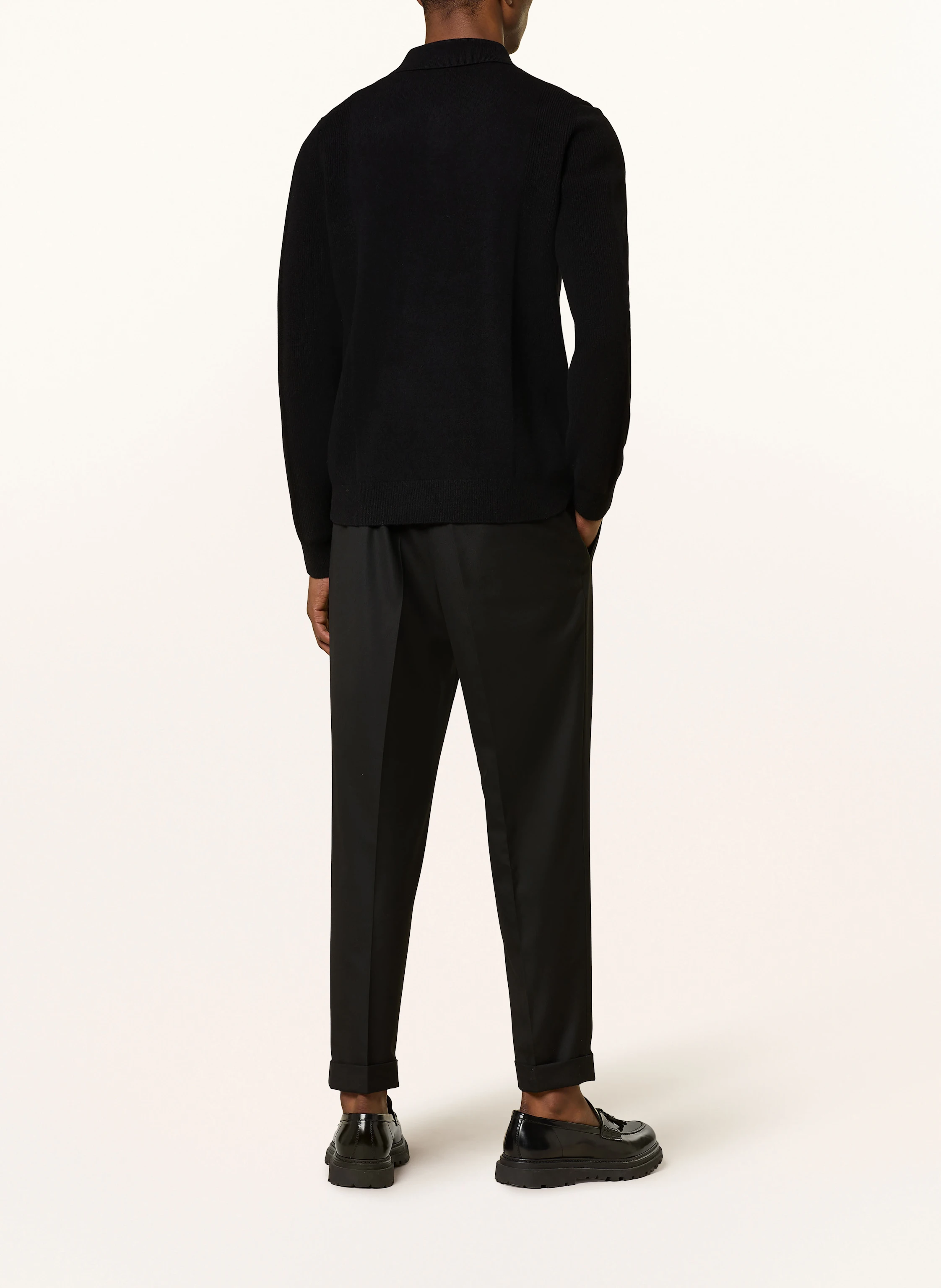REISS Strick-Poloshirt KINGSLEY
