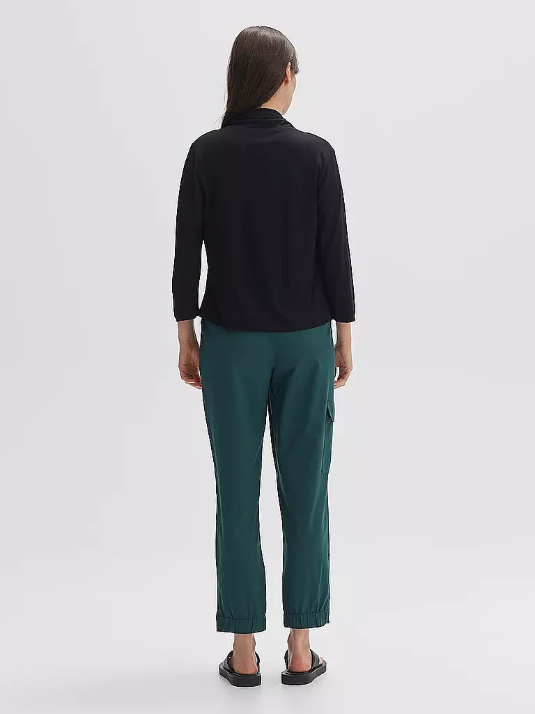 OPUS Jerseyjacke SANDRINE SOFT schwarz