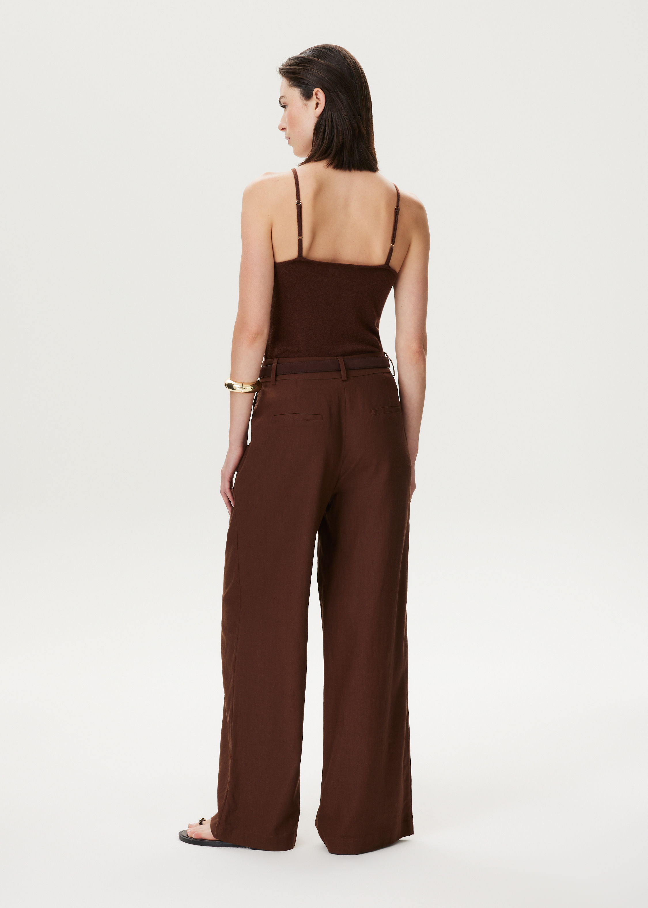 Singlet met kanten details