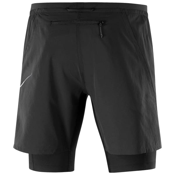 Short trail SALOMON CROSS TW SHORTS M DEEP BLACK