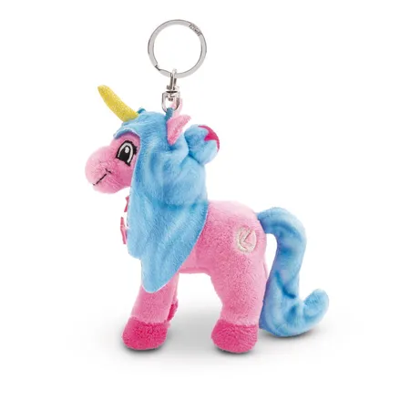 NICI Schlüsselanhänger Lissy PONY Einhorn Roxy 10cm pink-türkis