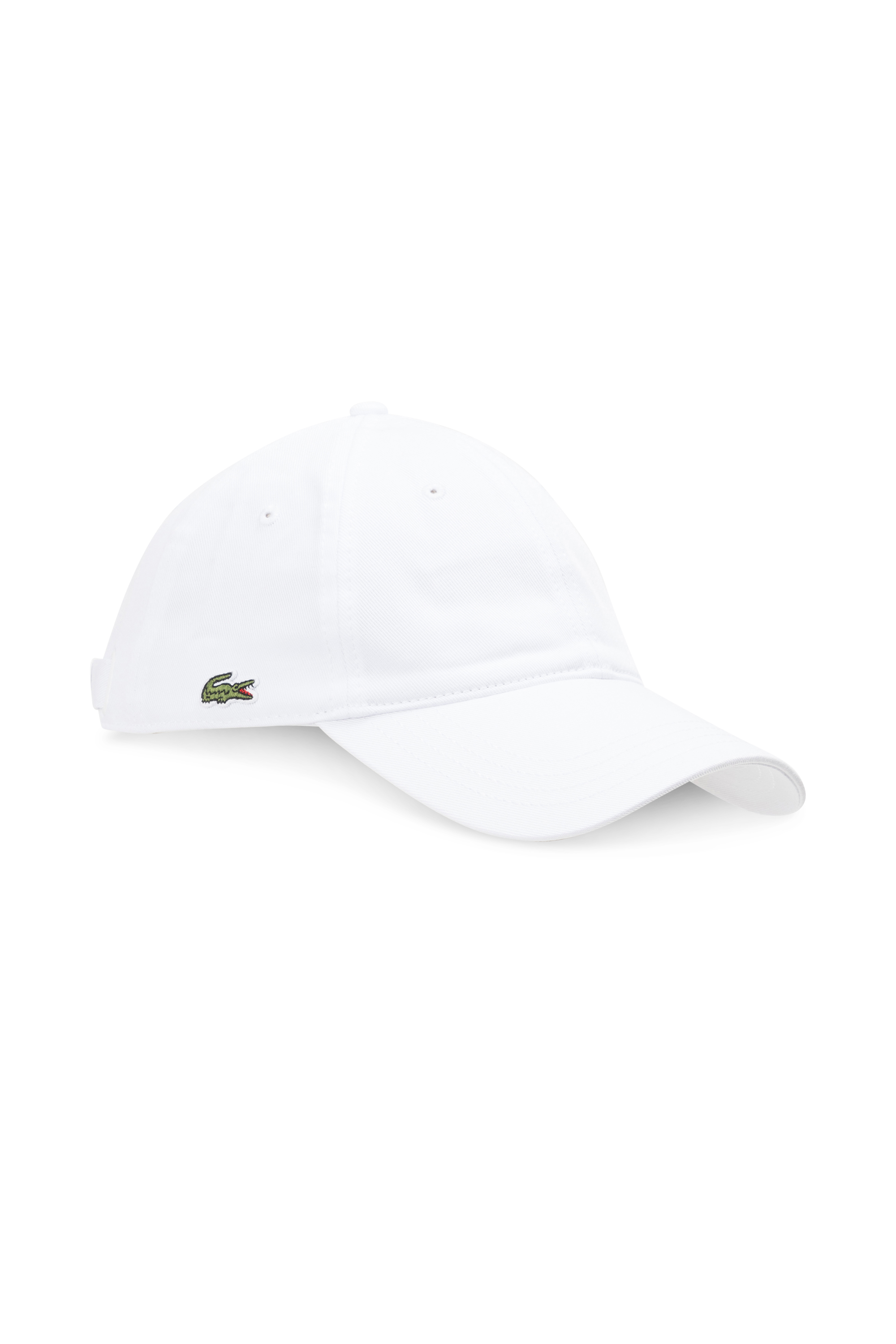 LACOSTE Casquette  CASQ RK0440-00 CORE CAP 001 WHITE Blanc
