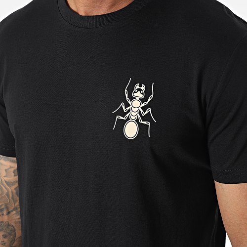 Tee Shirt Original Spirit Noir Beige