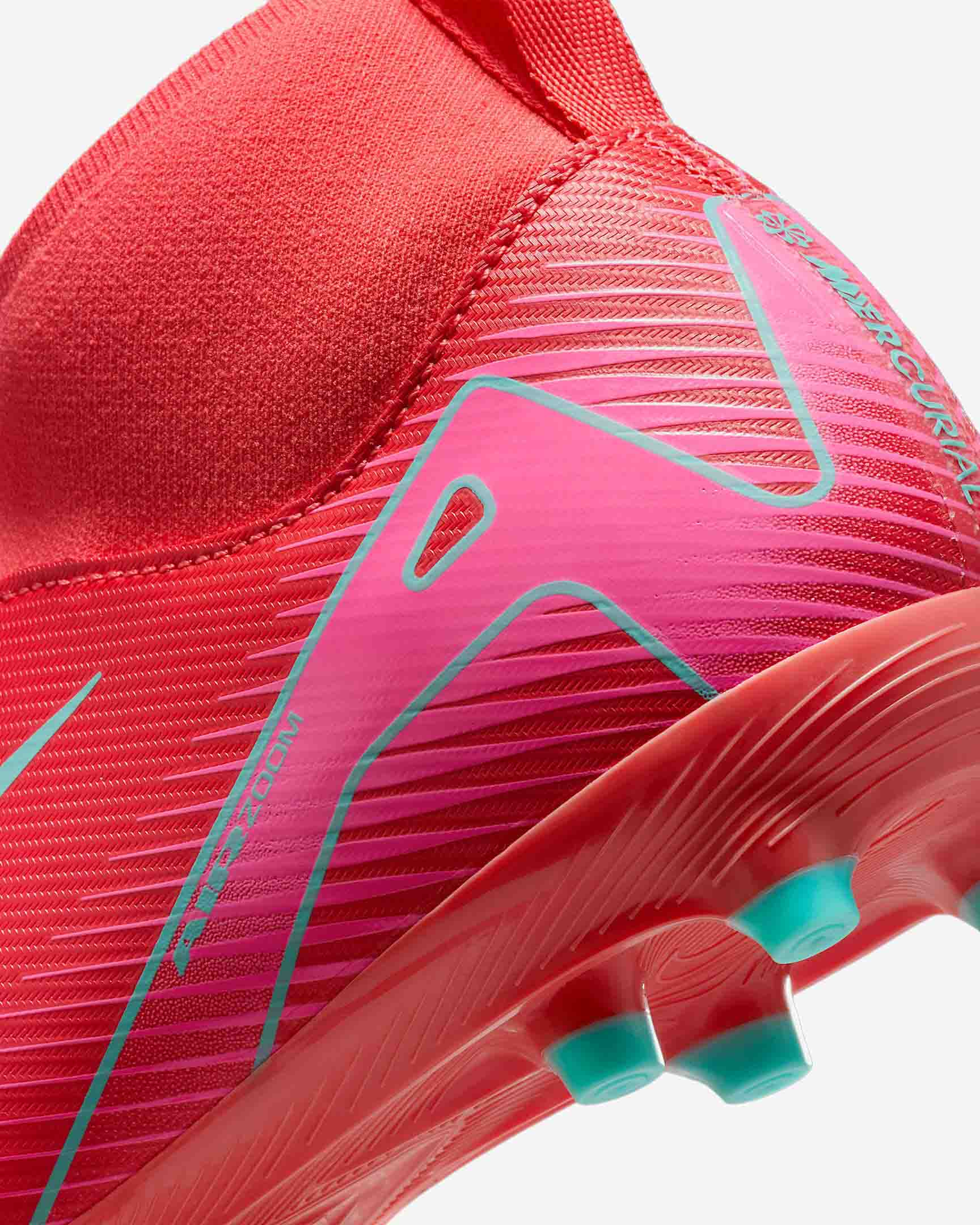 Mercurial Superfly 10 Academy FG/MG Junior 800/Ember Glow/Aurora Green