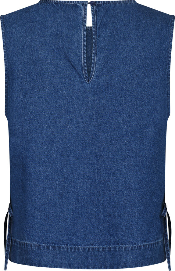 Neo Noir Svetlana Denim Top Blue