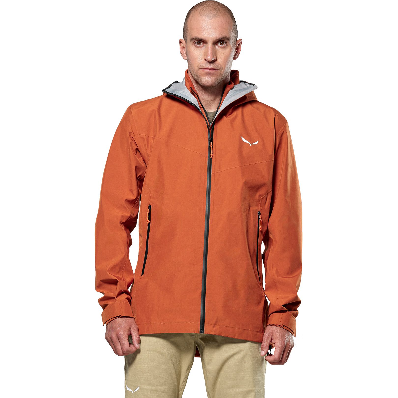 SALEWA Puez GORE-TEX® 3L Epe Hardshelljacke Herren bombay brown