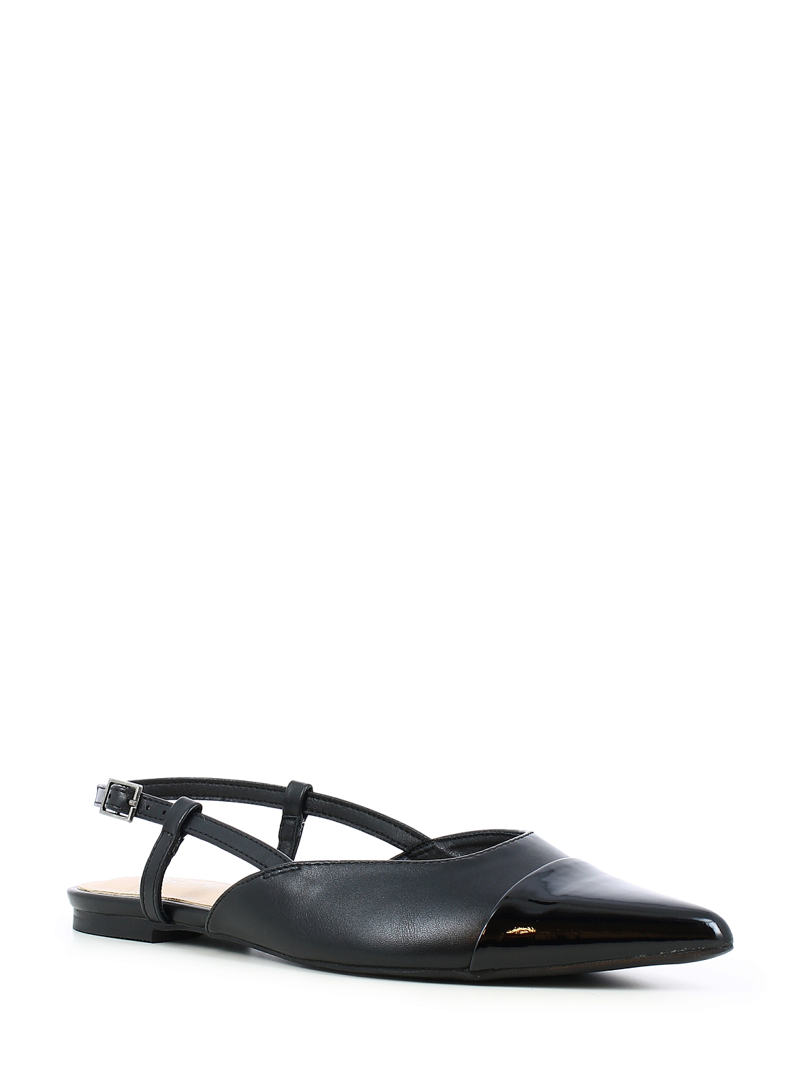 Duffy Fano Slingback Ballerina Black