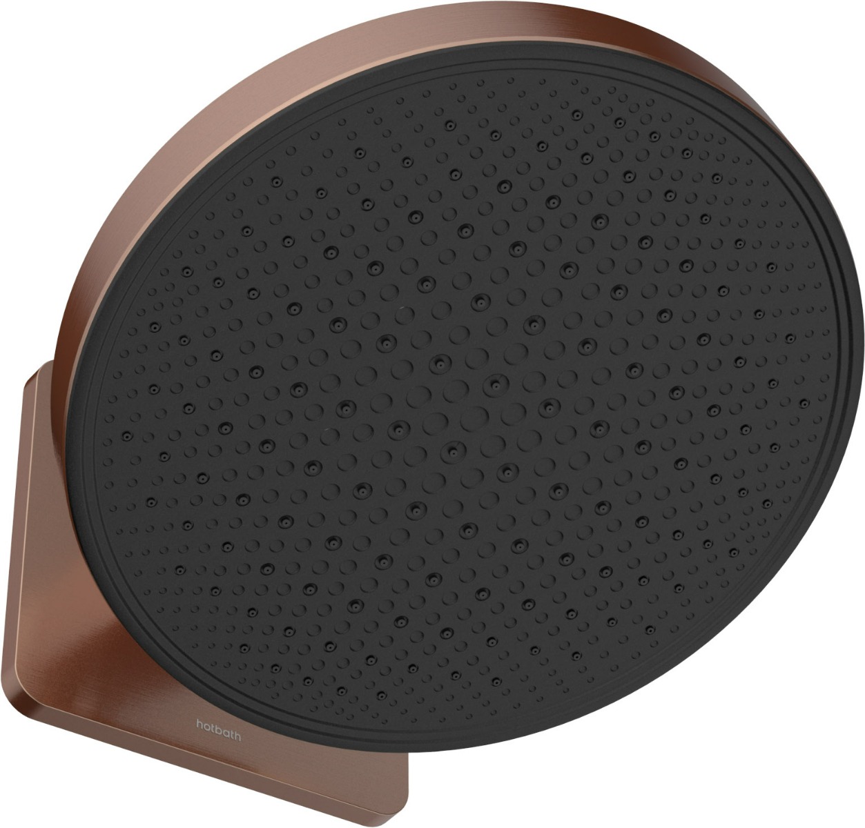 Hotbath Cobber M420 opbouw hoofddouche 30cm geborsteld koper PVD