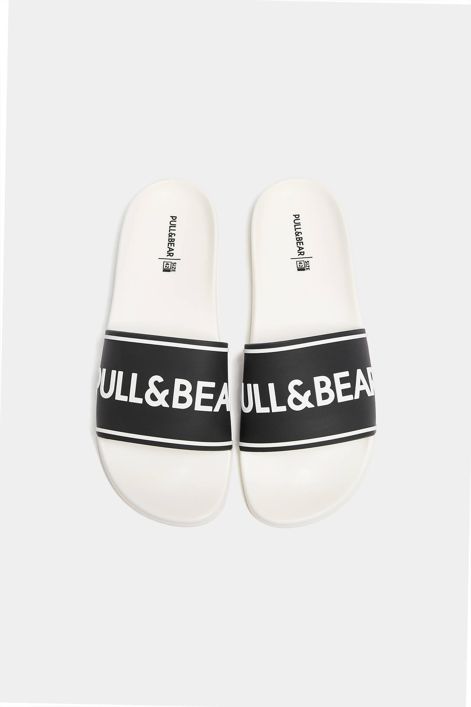 CHINELO DE DEDO BORRACHA - BRANCO