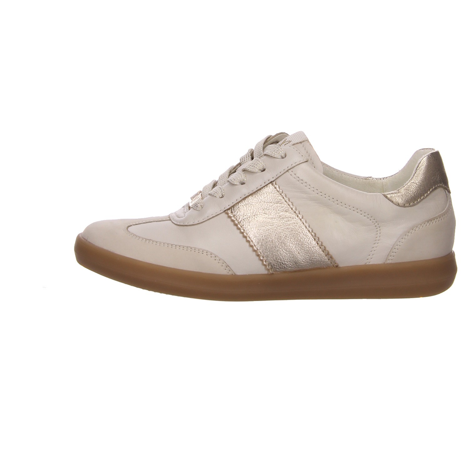 Caprice Schnürschuh offwhite weiss/weiss kombi