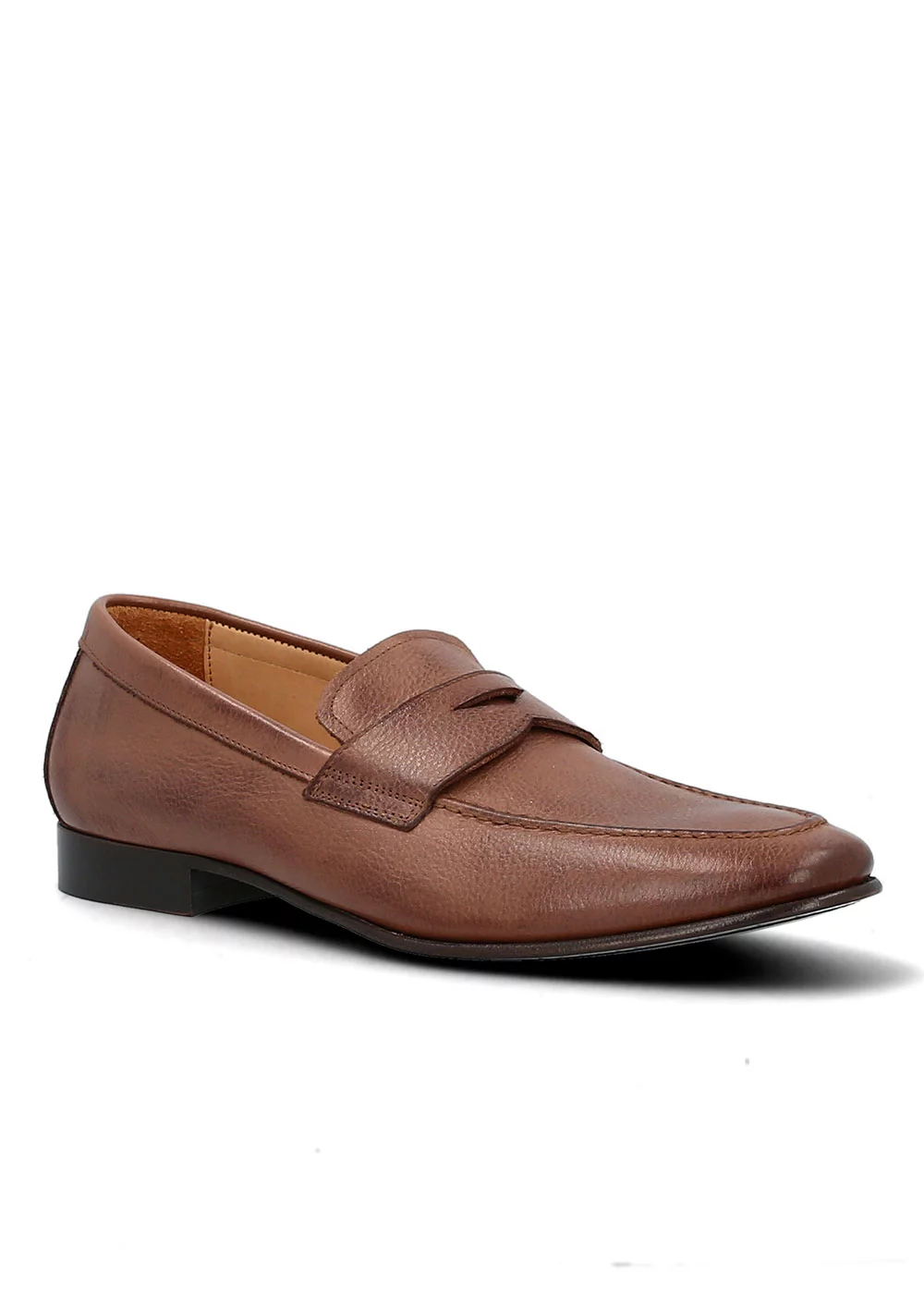 MOCASSIN VITALE CUIR COGNAC