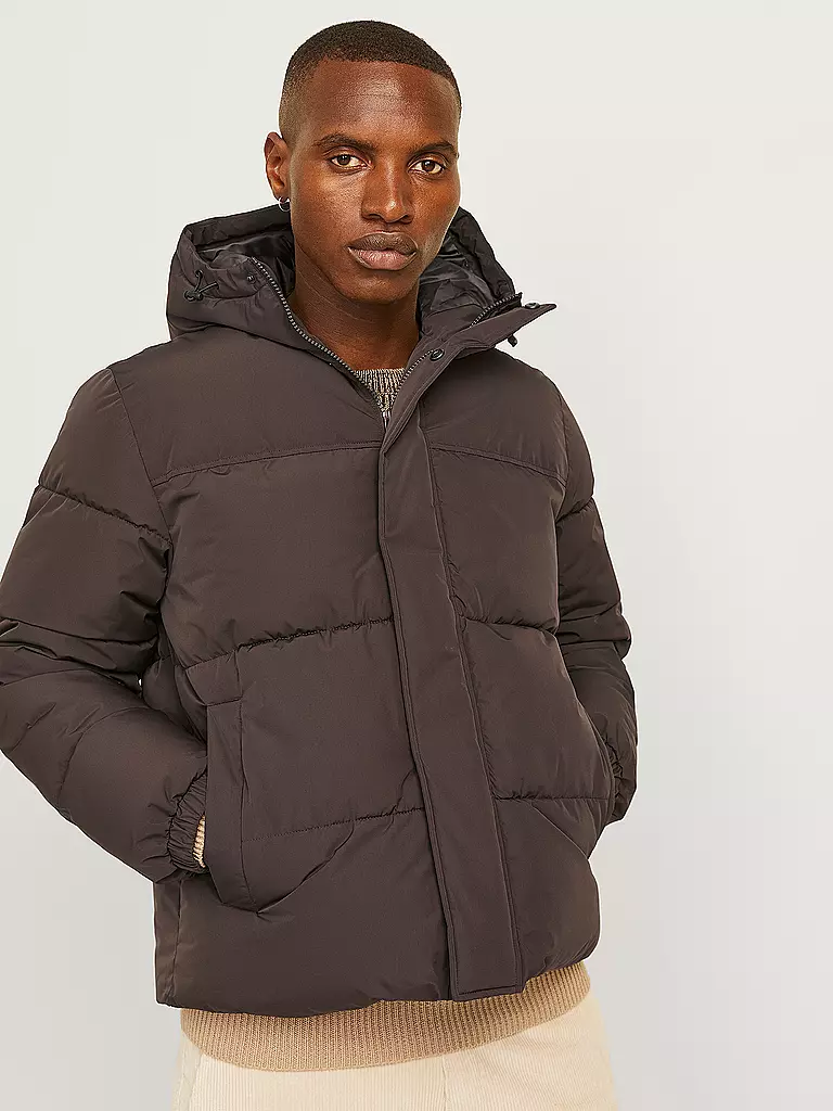 JACK & JONES Steppjacke JJEBRADLEY braun