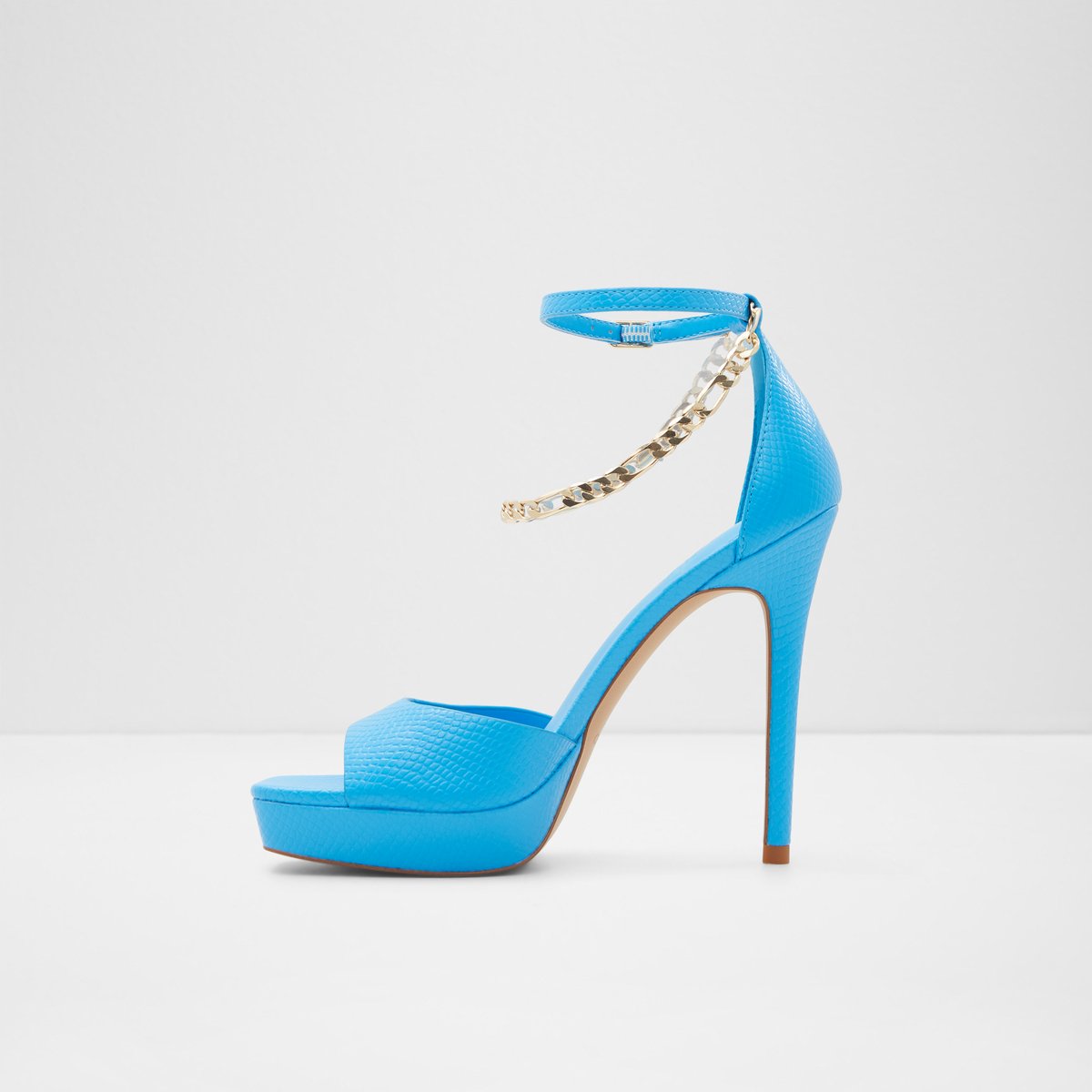 Prisilla Bright Blue Women Heeled sandals