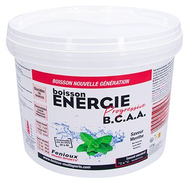 Boisson énergétique Fenioux Multi-Sports Energie Progressive BCAA Menthe - 1.5kg