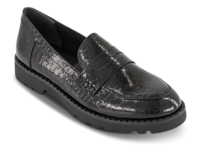 Tamaris Penny Loafer Sort 1-24312-41