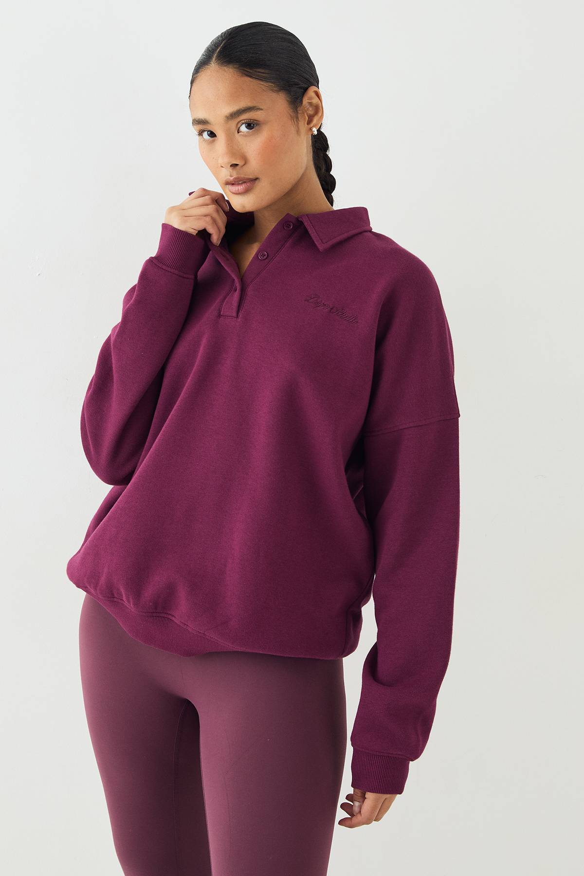 Sweatshirt Rugby à Col DSGN Studio Script