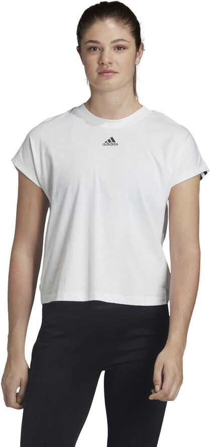 adidas Must Haves 3-Stripes T-shirt Hvid