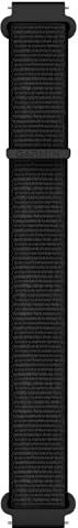 Garmin - Band met Snelsluiting - Zwart - Nylon - 18 mm