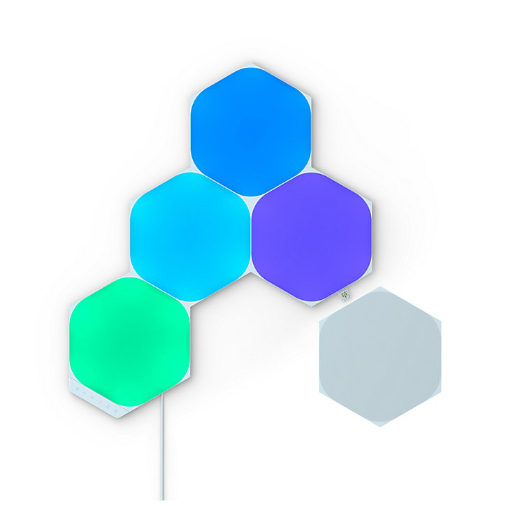 Kit de démarrage Nanoleaf Shapes hexagones 5 panneaux LED