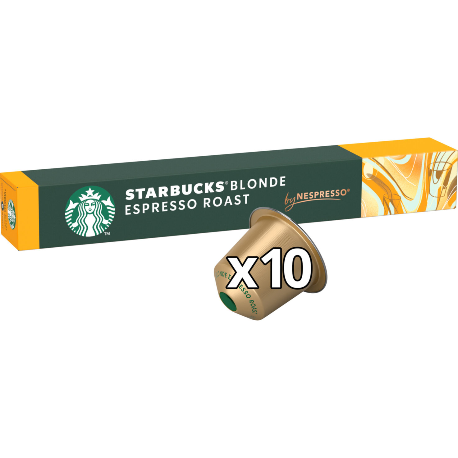 Starbucks Blonde Espresso Roast by Nespresso Blonde Roast, 10 Kapseln