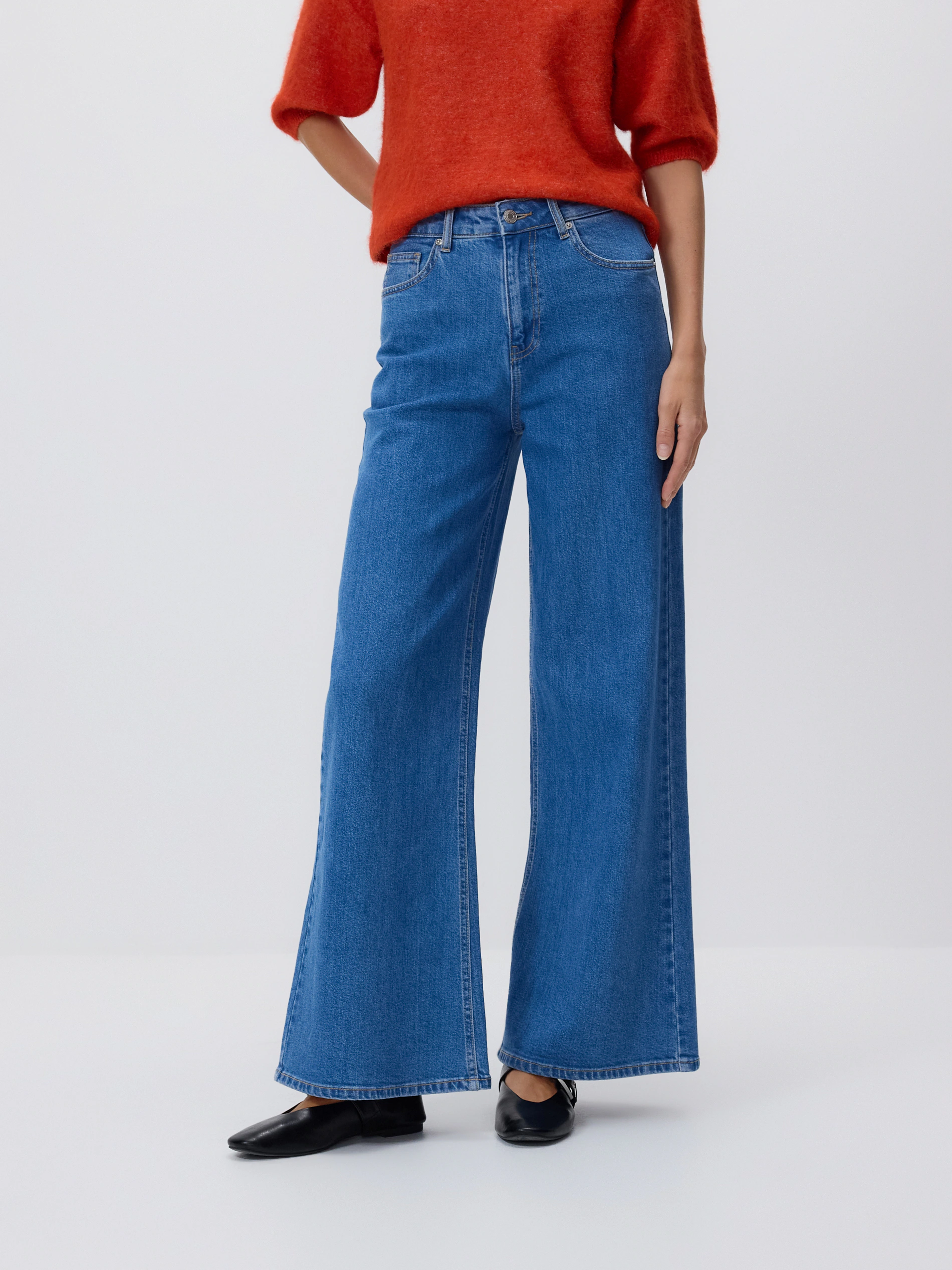 Jeans im Wide-leg-Fit