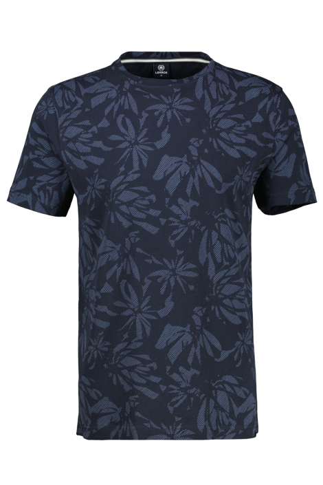 Lerros blauwe heren t-shirt